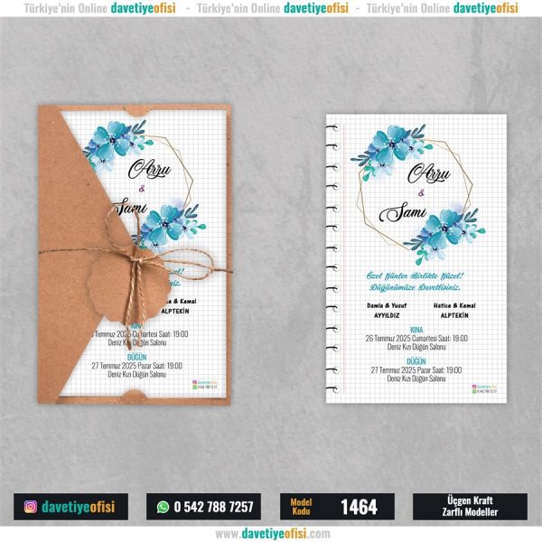 1000 Adet Üçgen Kraft Zarflı Model-1464