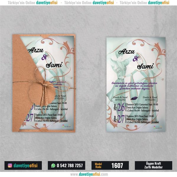 1000 Adet Üçgen Kraft Zarflı Model-1607