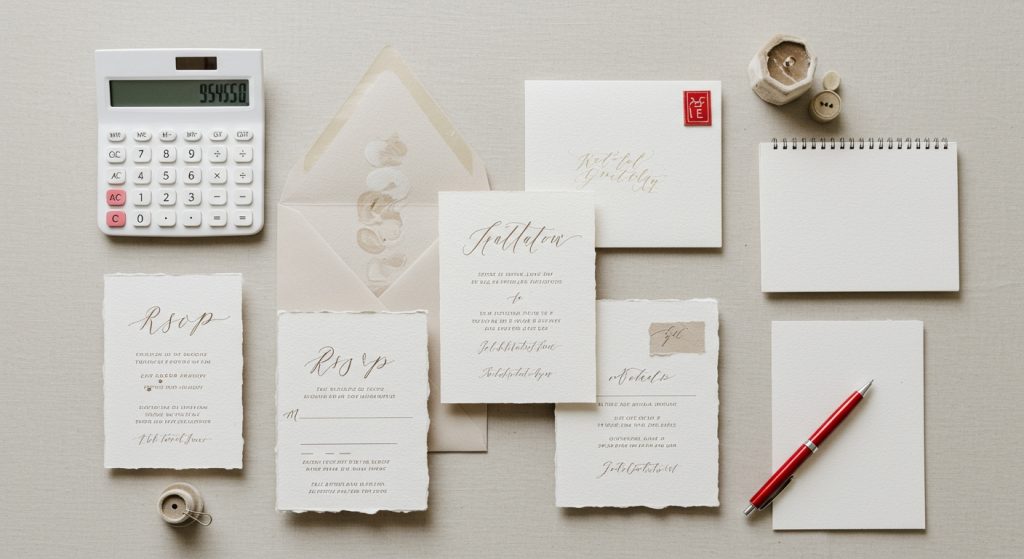 Davetiye seçiminde sık yapılan yanlışları önlemek için bir kontrol listesi ve şık bir davetiye.